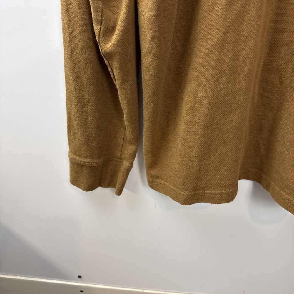 Arc'teryx Men's Long Sleeve Henley Shirt Brown Size XXL Snap Button - Picture 9 of 14